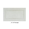 thumbnail image 4 of Better Trends Lux 100% Cotton 24" x 40" Bath Mat Rug - Ivory, 4 of 6