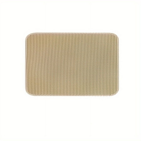 1Pc Large Size Cat Litter Mat-Advanced Honeycomb Double Layer Design Urine Waterproof Easy Cleaning Scatter Control Stay Clean