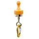 thumbnail image 3 of Gancho Magnético para Acampar Mosquetón en Forma D Accesorios Al Aire Libre () Naranja, 3 of 4