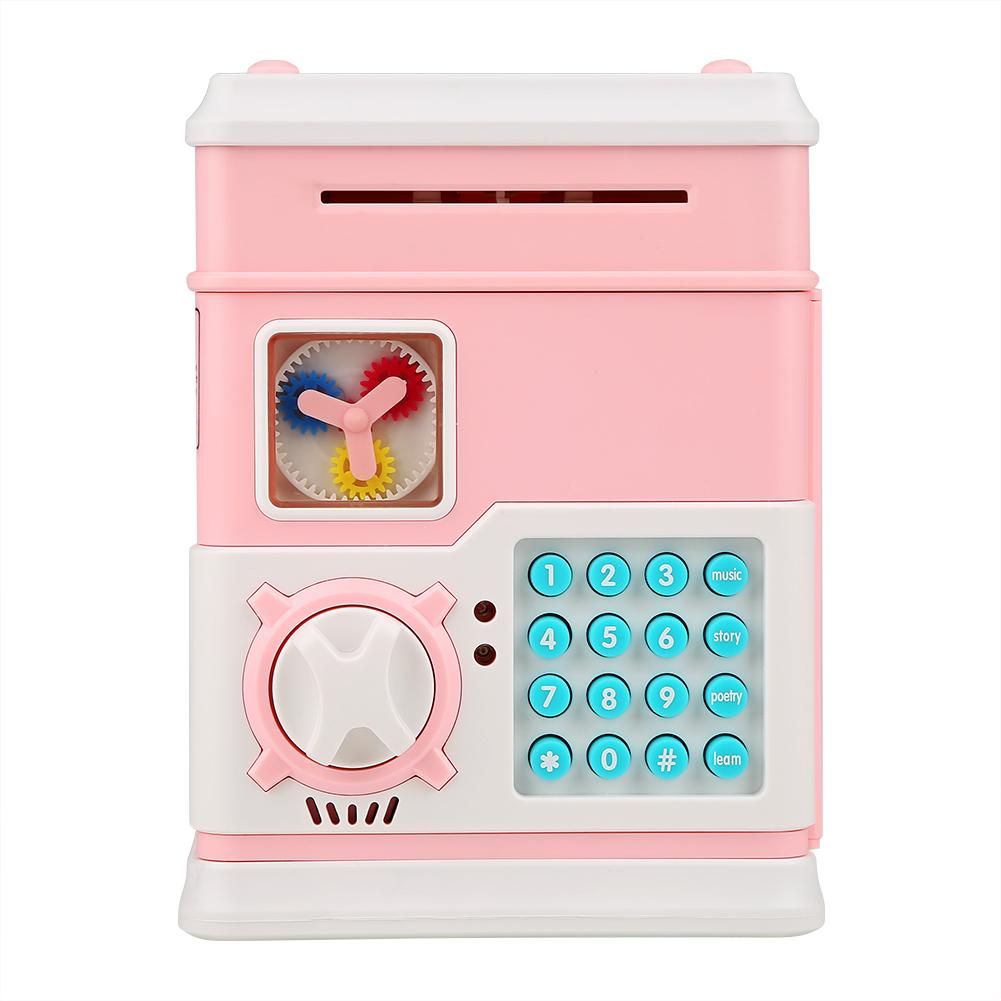 Kritne Kids Piggy Bank, Multifunctional Electric Piggy Bank Saving Pot