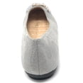 thumbnail image 3 of Victoria K Women's Faux Fur With Rhinestone Ballerina Flats, 3 of 4