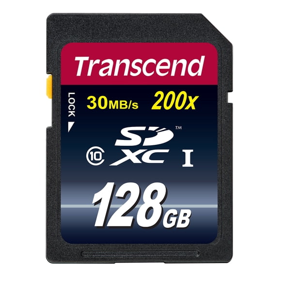 Tarjeta de memoria Transcend SDXC 128GB Class 10