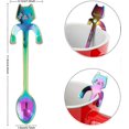 thumbnail image 4 of Cute cat, coffee spoon, tea spoon, stainless steel, 5 pieces (multicolor), 4 of 5
