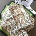 thumbnail image 2 of CHUNTIAN 100% Pure Mulberry Silk Square Scarf 27"x27" Women Neckerchief Headscarf Gift Packed, 2 of 5