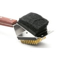 thumbnail image 4 of Outset Rosewood 3-in-1 Grill Brush with Bristles, Scrub Pad and Scraper, 4 of 9