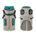 thumbnail image 5 of Ropa cálida para perros con arnés, chaqueta de invierno para mascotas, abrigo resistente al viento para perros pequeños y medianos, trajes para chihuahua y bulldog francés, 5 of 5