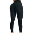 thumbnail image 4 of Pantalones de yoga - Negro XXL, 4 of 5