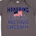thumbnail image 4 of Inktastic Veterans Day Military Honoring Those Who Serve Boys or Girls Baby Bodysuit, 4 of 5