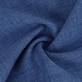 thumbnail image 4 of BinBiL Men's Linen Shirt Short Sleeve Button Down Collared Lapel V Neck T Shirt Big and Tall Tops Casual Summer Beach Blouses Dark Blue 4(M), 4 of 6