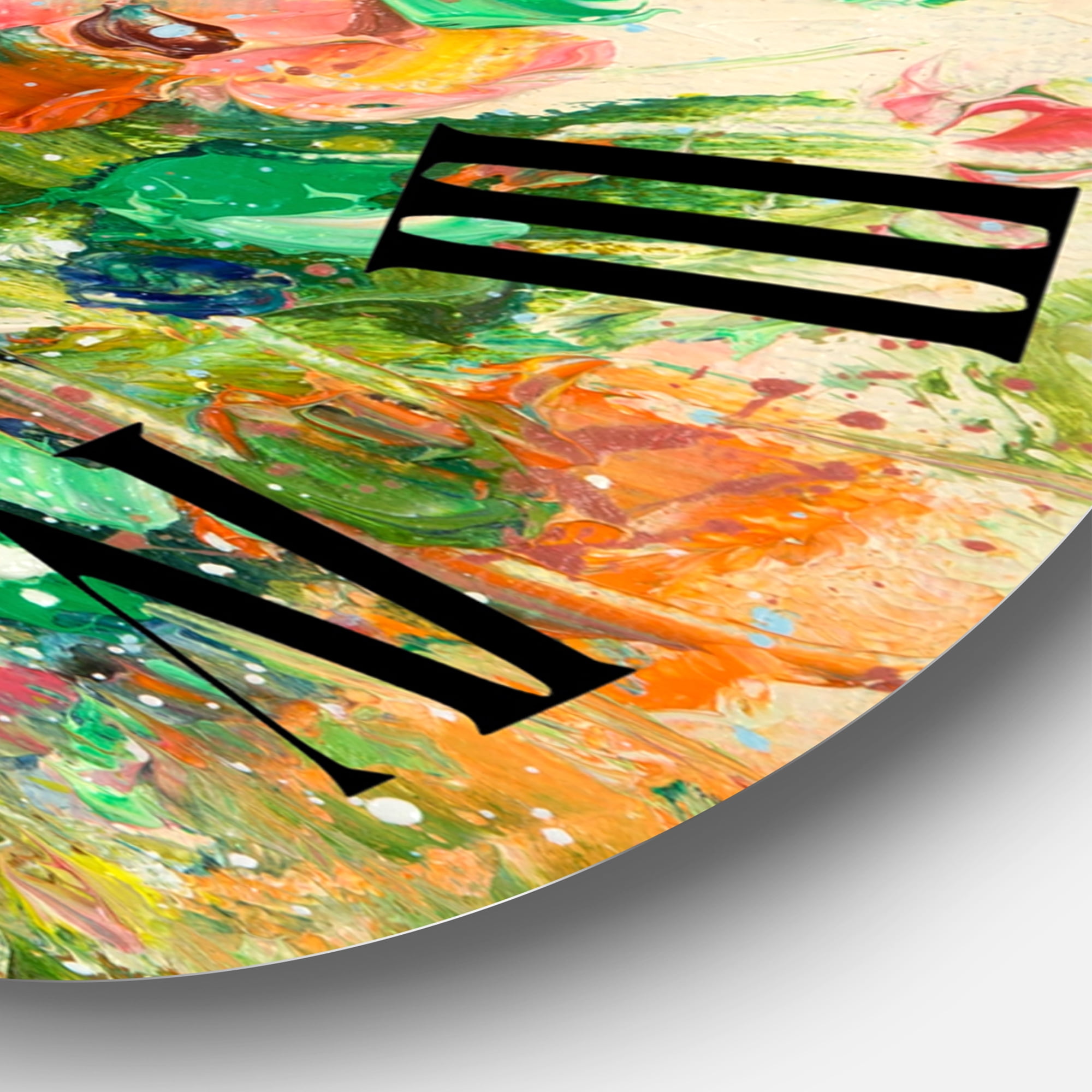 Designart 1 in Quartz Traditional Wall Clock