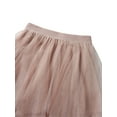 thumbnail image 4 of Michellecmm  Women Tulle Tutu Skirt Irregular Hem Elastic Princess Mesh Skirt, 4 of 9