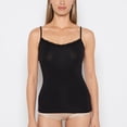 thumbnail image 1 of Cami with Lace Trim in Tuxedo Black, 1 of 5