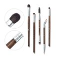 thumbnail image 4 of Juego de brochas de maquilje de bios de de ojos de premium para delineador de ojos con de ojos Baoblaze Powder Foundation Cepillos Maquillaje, 4 of 7