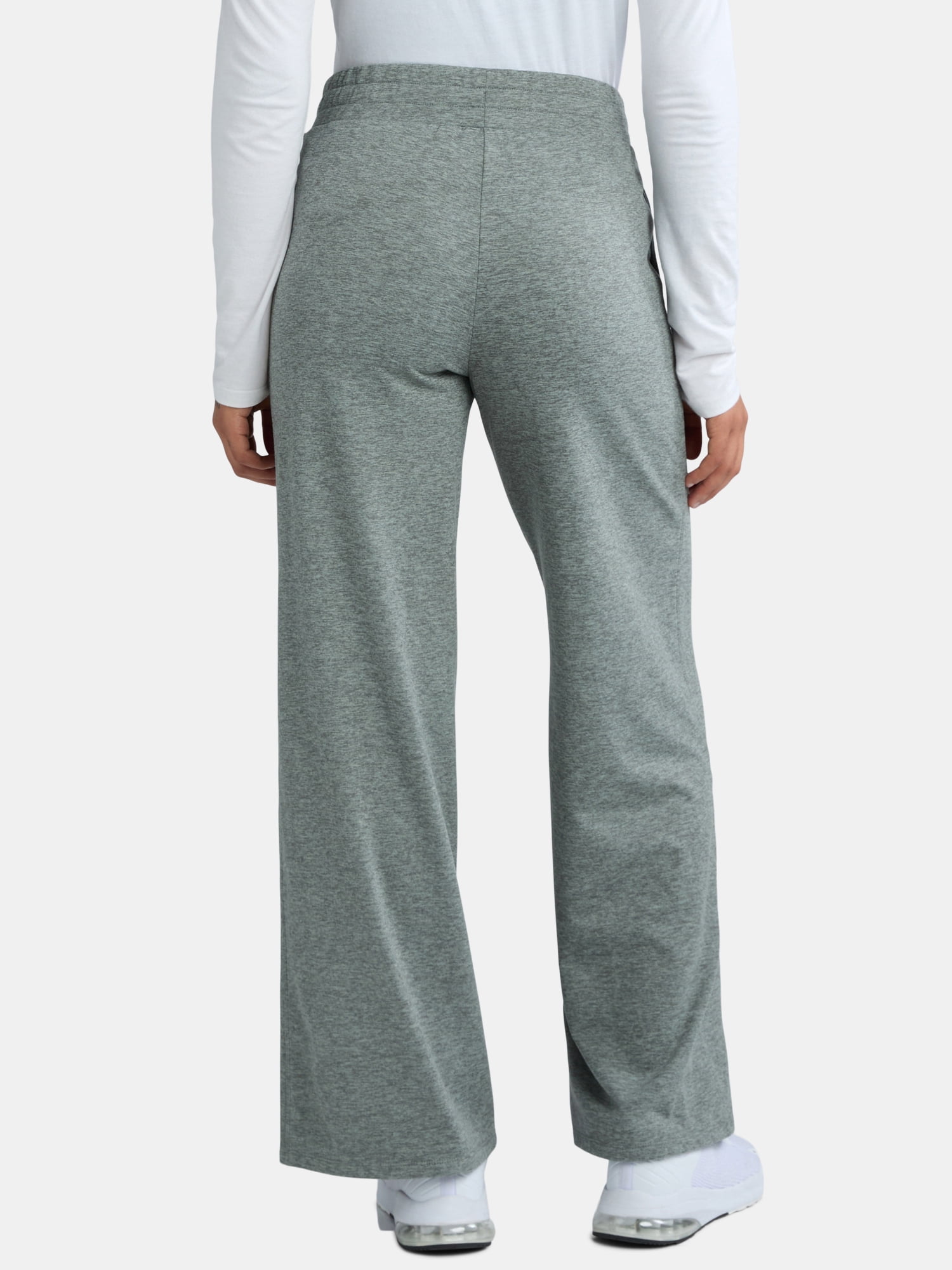 Athletic Works Women's ButterCore Wide Leg Pants, Sizes XS-XXXL