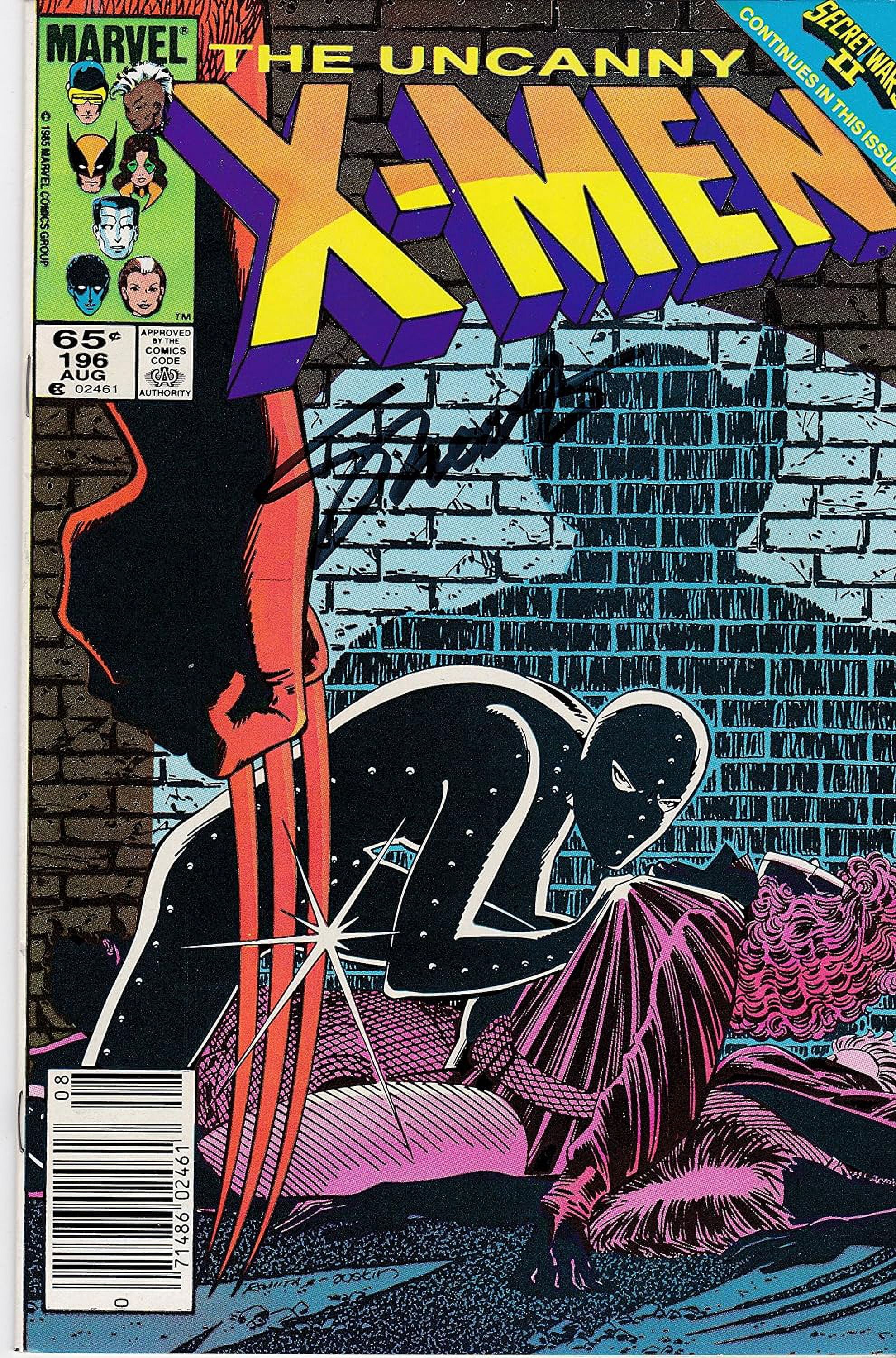 Uncanny X-Men #196 NM Signed