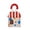 D, variant on Yhmxh Cute Cartoon Hanging Tissue Holder, Foldable Leather Paper Towel Storage Bag with Handle, Wall Mounted Dispenser for Bathroom, Bedroom, Kitchen & Car Decor