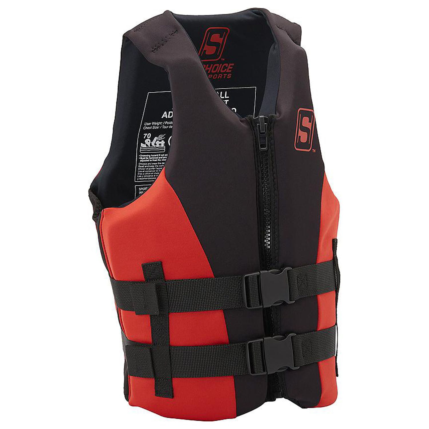 Seachoice Neoprene Multi-Sport Life Jacket and Vest, Small