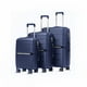 thumbnail image 1 of Set de 3 Maletas Plegables CM-TOP Equipaje Compacto y Elegante Azul, 1 of 7