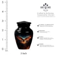 thumbnail image 2 of SUBSH Eagle Urn - Memorial Keepsakes for Ashes - Cremation Urns for Human Ashes Adult Male - Adult Cremation Urns - Urns for Cremation Ashes - Adult Urns for Human Ashes Men (3 inch Pack of 4), 2 of 2