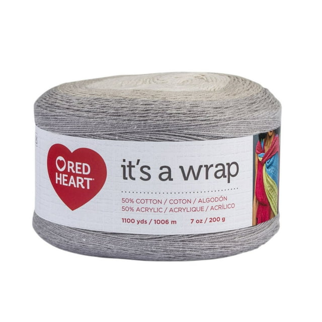 Red Heart® It's a Wrap Yarn, Blended Fiber #1 Super Fine, 7oz/200g, 1100 Yards