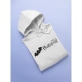 thumbnail image 3 of Funny Cute Halloween Bat Hoodie Women -Image by Shutterstock, Female XX-Large, 3 of 4