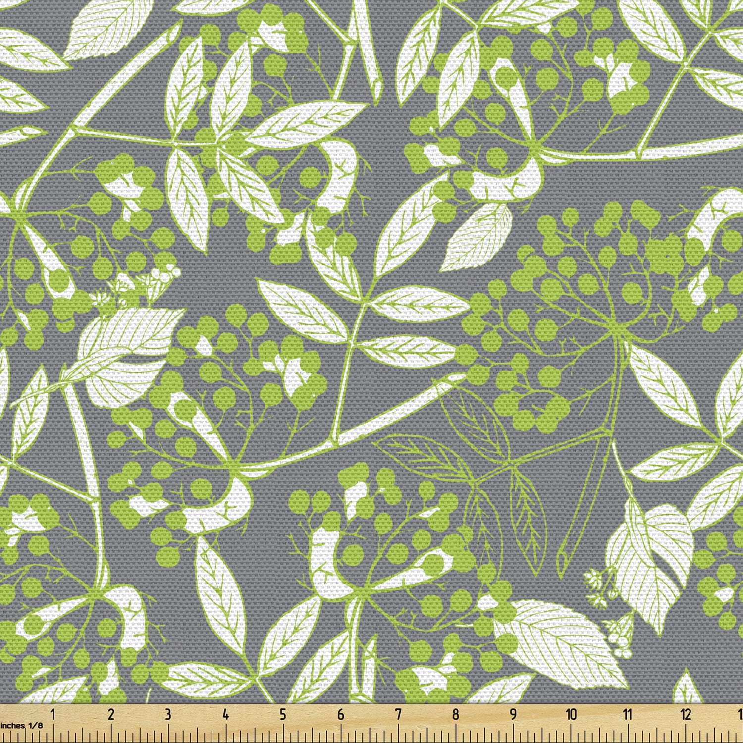 Vine Sofa Upholstery Fabric by the Yard, Botany Pattern with Creeper
