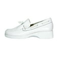 thumbnail image 3 of 24 HOUR COMFORT Ellen Wide Width Comfort Shoes For Work and Casual Attire WHITE 10, 3 of 6