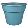 thumbnail image 5 of Mainstays Flint 14" x 18" x 14" Round Teal Thunder Resin Planter, 5 of 6