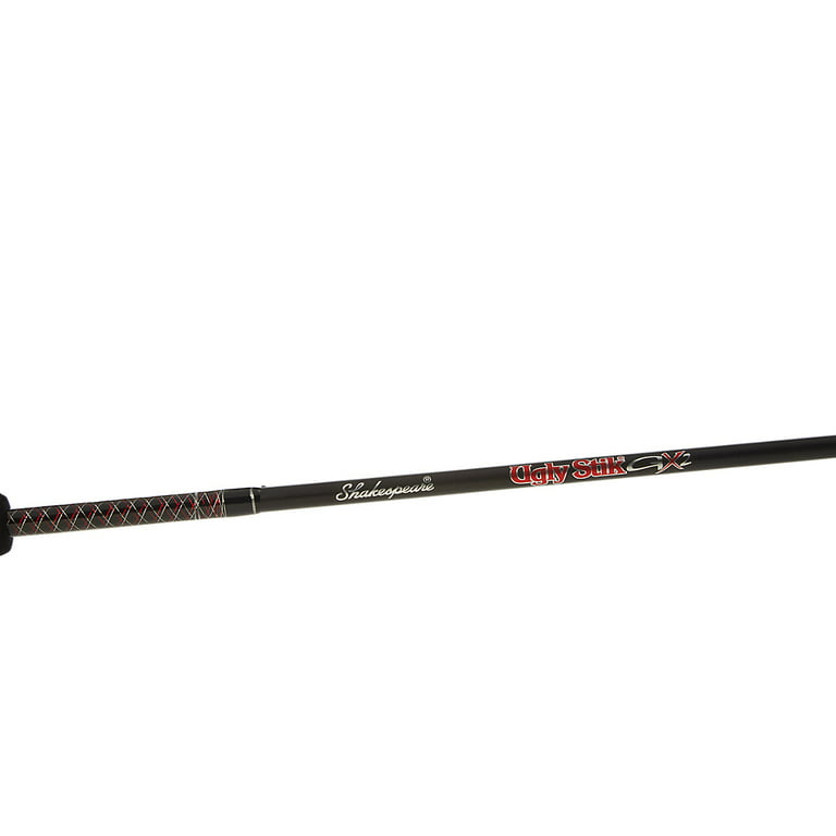 Ugly Stik 6' GX2 Spinning Rod, Two Piece Spinning Rod 