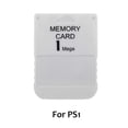 thumbnail image 2 of For 1 Memory Card for PS1 PS One for 1 Game Console Save Game Data Saving Progress 1MB Memory Card, 2 of 5