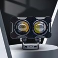 thumbnail image 3 of Motorcycle Spotlight External Work Light Double Bead Lens Modified Car Light, 3 of 11
