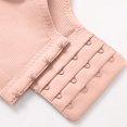 thumbnail image 4 of Women's Wireless Minimizer Soft Bra Padded Full Cup Bras Breathable Comfy Solid Color Bralettes, 4 of 8