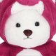 thumbnail image 3 of Cartoon Bear Plush Toy with Hat Kid Adult Cute Bear Stuffed Doll Throw Pillow Home Decoration Red 25.6in, 3 of 4