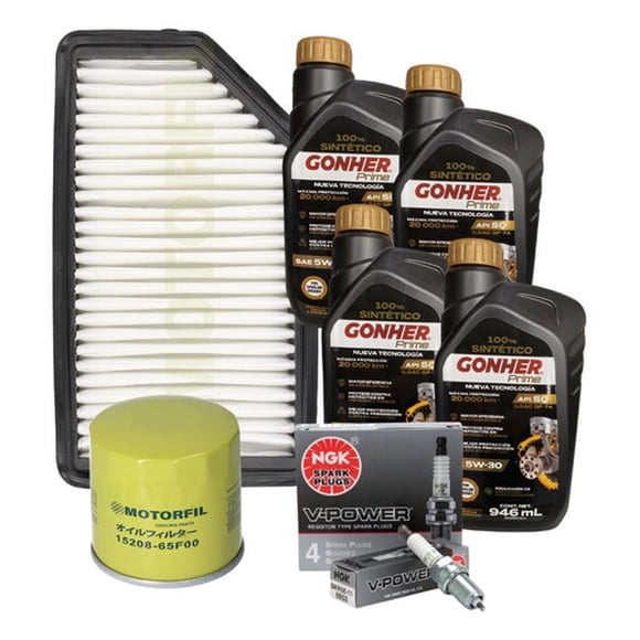Kit De Afinacion Dodge Attitude 2006 A 2014 1.6 Gonher 5w30