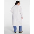 thumbnail image 2 of Terra and Sky Women's Plus Core Duster Cardigan with Long Sleeves, Lightweight,Sizes 0X-5X, 2 of 4