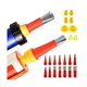 thumbnail image 5 of 24pcs Caulking Finisher Kit Stainless Steel Caulk Nozzle Applicator Caulking Finisher Glue For Kitc, 5 of 5