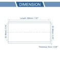 thumbnail image 3 of Unique Bargains 1 Set 80mm 3.15" ID 200mm 7.87" Length 0° Blue Car Silicone Hose with Clamps Universal, 3 of 7