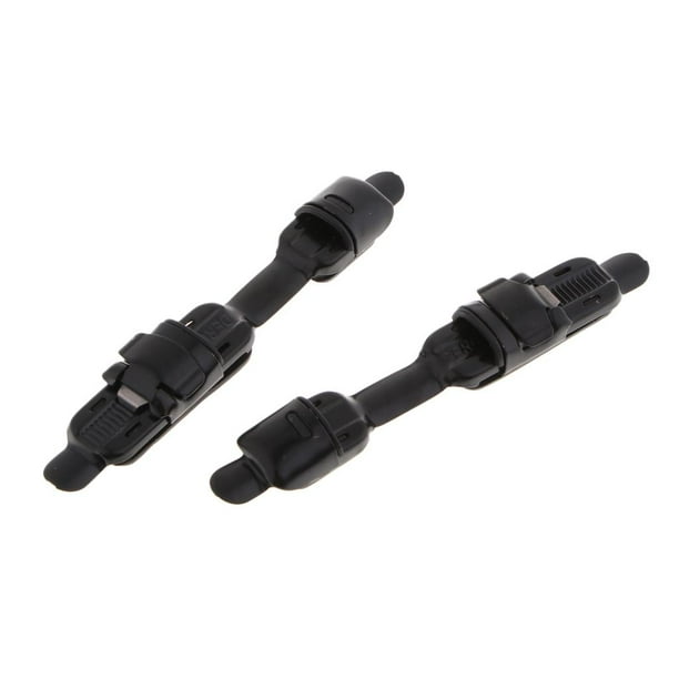 Kit de reparación de construcción de pesca de 2 piezas, carrete de pesca para accesorios de construcción Negro