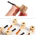 thumbnail image 4 of Billuyoard Pipas para fumar Mini mazorca de maíz, soporte para cigarrillos, regalos hechos a mano con disipación de calor, accesorios para encendedores, 4 of 6