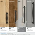 thumbnail image 3 of Amerock Enlivity 5-1/16 inch (128mm) Center-to-Center Oil-Rubbed Bronze Cabinet Pull, 3 of 6