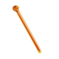 thumbnail image 4 of Pajas De Beber De Agua De Largo Reutilizables De Con Cepillo De Limpieza - Azul, Individual naranja Baoblaze Paja reutilizable, 4 of 8