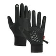thumbnail image 4 of Guantes cálidos de invierno con forro suave, guantes térmicos para trabajar al aire libre, deportes y conducir Negro, 4 of 8