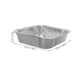 thumbnail image 5 of ColoMX 30 piezas de moldes desechables de papel de aluminio para hornear, moldes cuadrados para hornear, 5 of 8