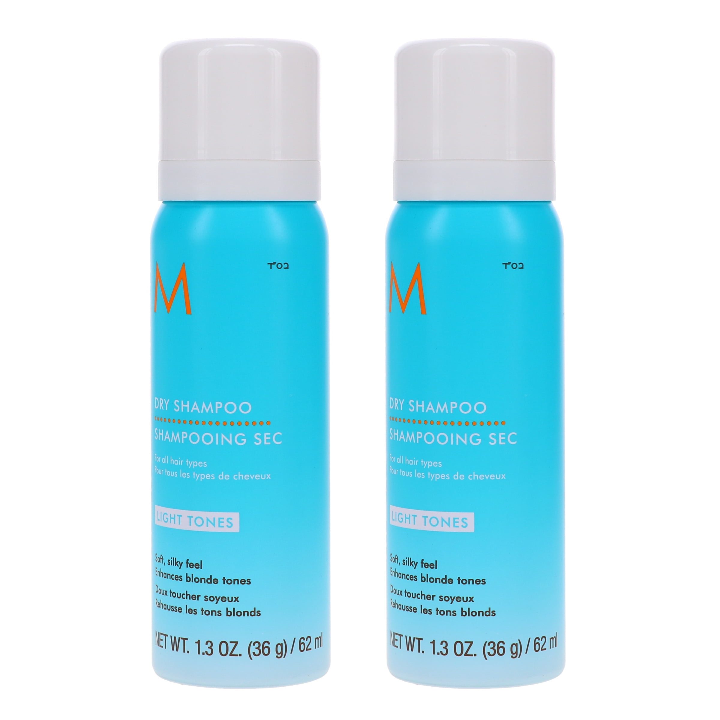 Moroccanoil Dry Shampoo Light Tones 1.3 oz 2 Pack
