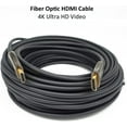 Ultra Slim Extra Long Fiber Optic HDMI 2.0 Cable 100 Feet Supports 4K