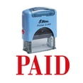 thumbnail image 1 of PAID Self Inking Rubber Stamp Office Stationary Custom Shiny Stamp, 1 of 1