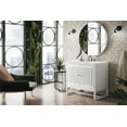 thumbnail image 5 of James Martin Vanities E645-V36-3Af Athens 36" Free Standing Single Wood Vanity Set - White, 5 of 7