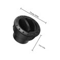 thumbnail image 2 of Hytrove 2Ud Deflectores Ajustables De Aire Para Vehículo Negro Para Distribución Óptima Y Uso Prolongado, 2 of 8