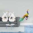 thumbnail image 2 of Elegante Juego De Esculturas De Cerámica De Cisne Y Pavo Real Para Estantería, Armario, Jardín, Decoración Del Hogar, Adorno, Artesanías Y Exhibición., 2 of 8