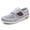 Light Gray, variant on Men's Wide Width Casual Walking Shoes, Adjustable Hook & Loop Lightweight Breathable Mesh Non Slip Air Cushion Sneakers, Black Gray 10